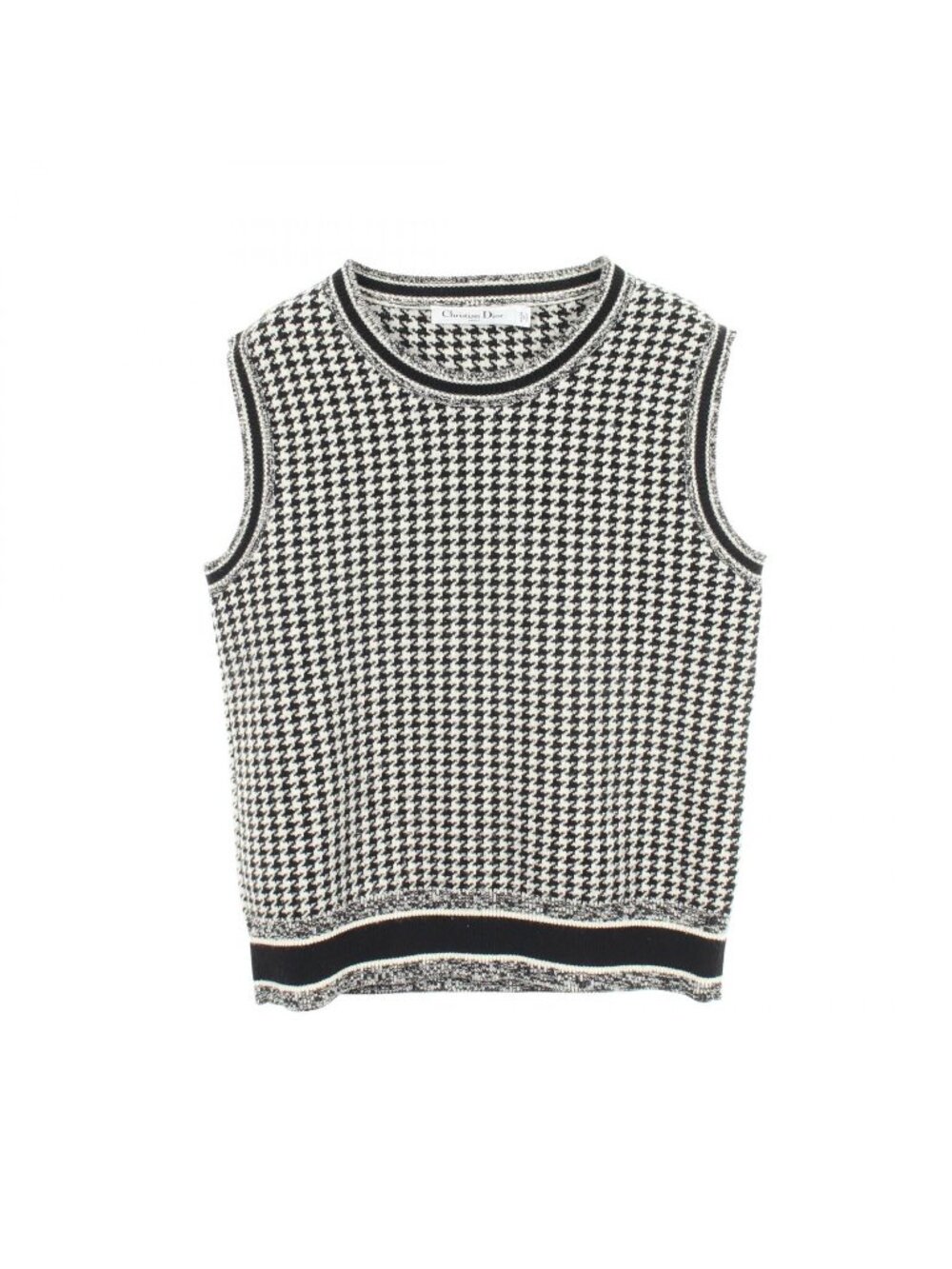 Dior Vest Houndstooth Cashmere